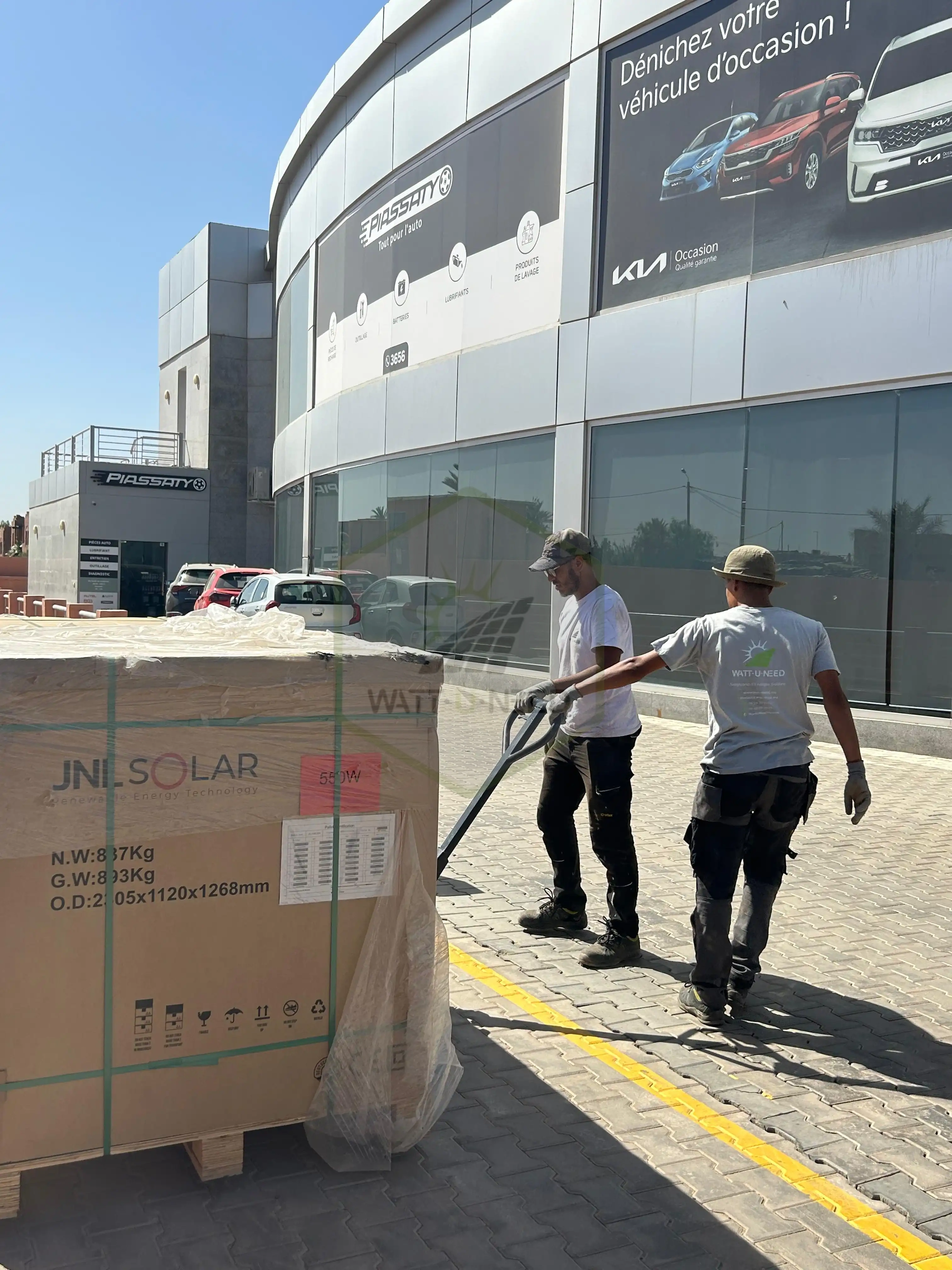 Installation solaire bamotors Maroc - Image 9
